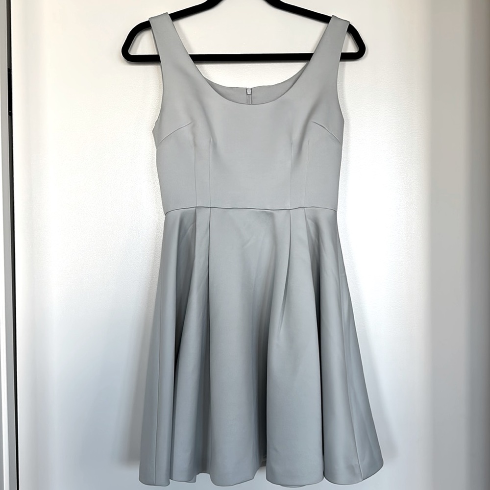 Alexandra Grecco silver/blue sleeveless dress
